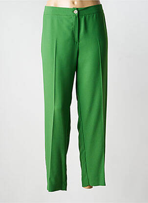 Pantalon droit vert PERSONA BY MARINA RINALDI femme