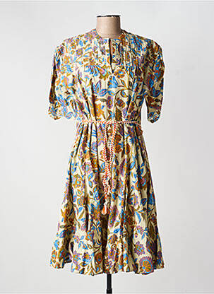 Robe mi-longue vert LA PETITE FRANCAISE femme