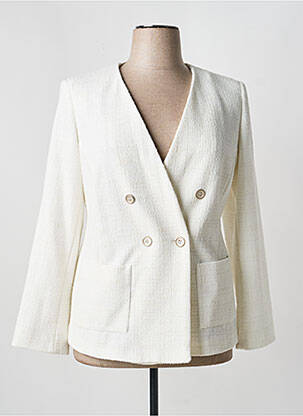 Blazer blanc PERSONA BY MARINA RINALDI femme
