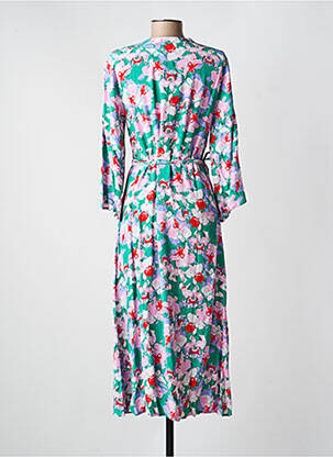Robe mi-longue vert VILA femme