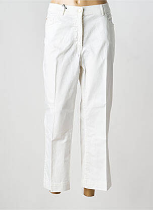 Pantalon droit blanc PERSONA BY MARINA RINALDI femme