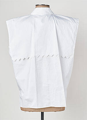 Chemise manches courtes blanc COLLECTORS CLUB femme