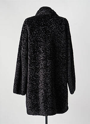 Manteau long noir PERSONA BY MARINA RINALDI femme