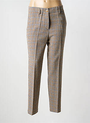 Pantalon droit marron MOMONI femme