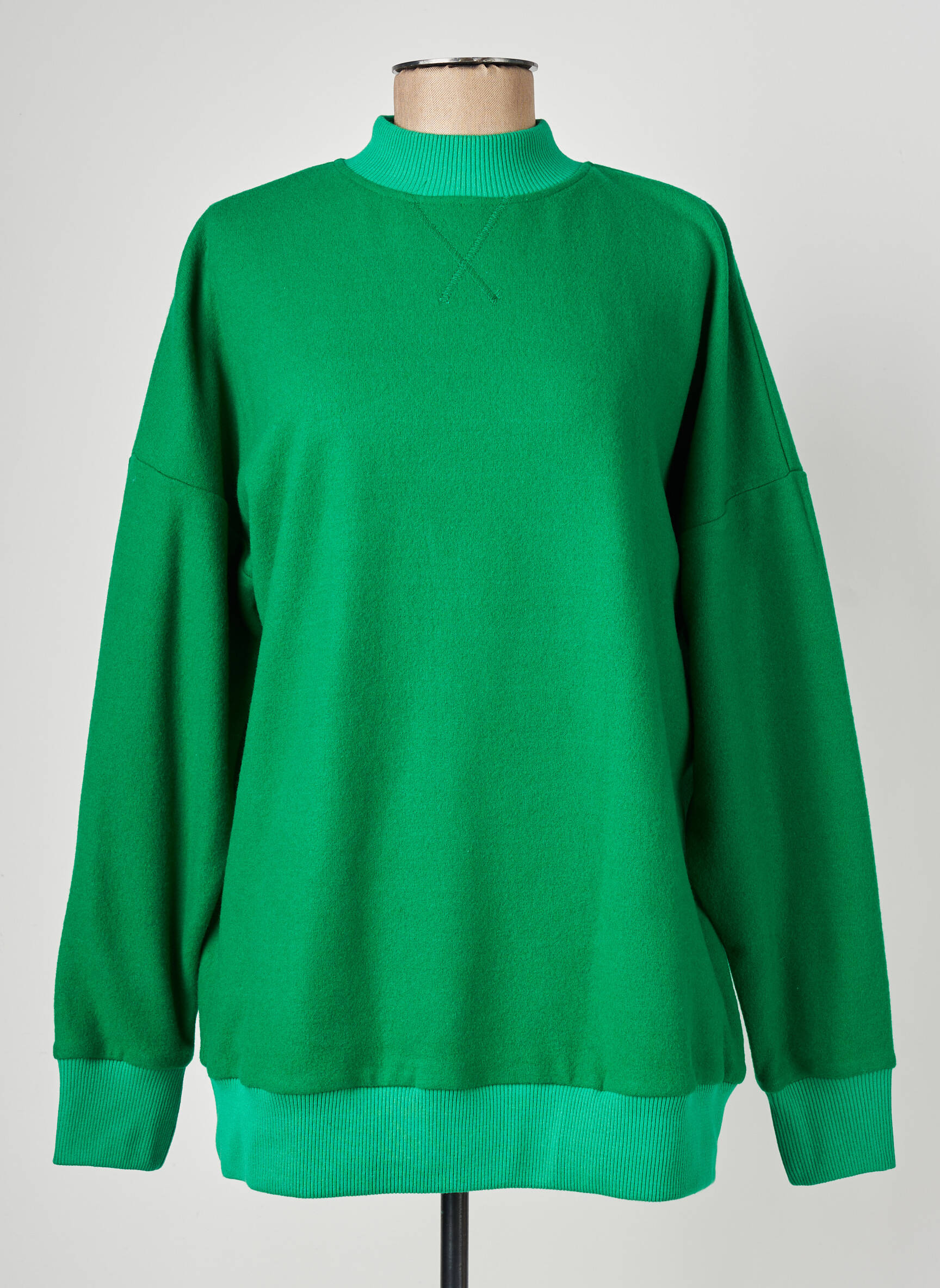 Sweat-shirt vert COLLECTORS CLUB femme