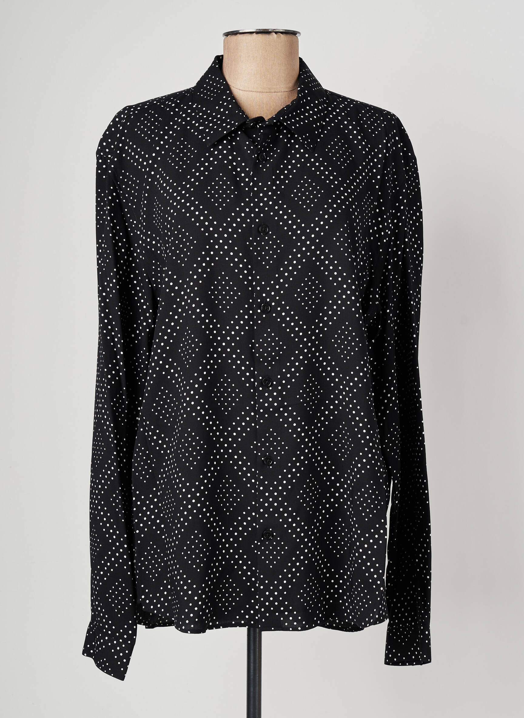 Chemise manches longues noir THE KOOPLES homme