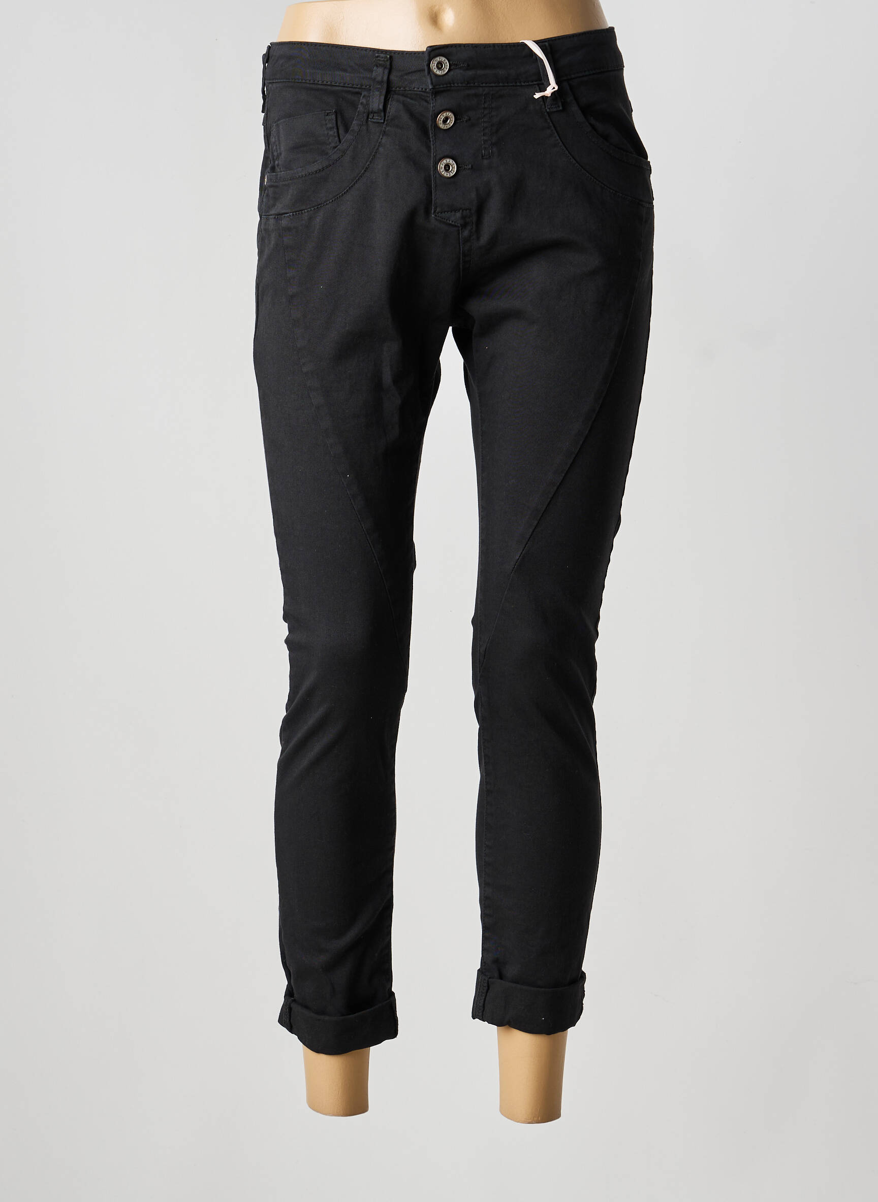 Jeans boyfriend noir PLEASE femme