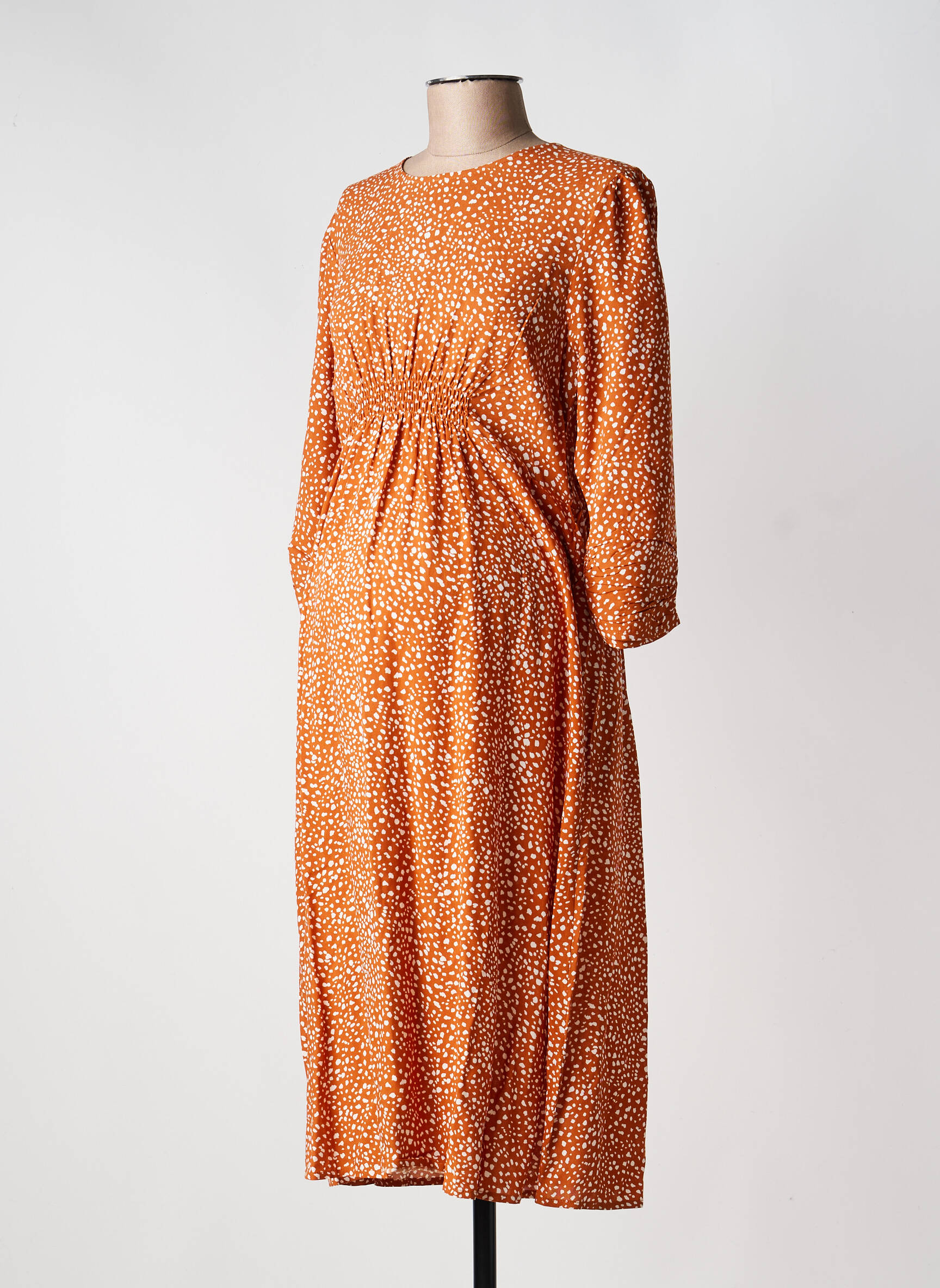 Robe maternité marron MAMA LICIOUS femme
