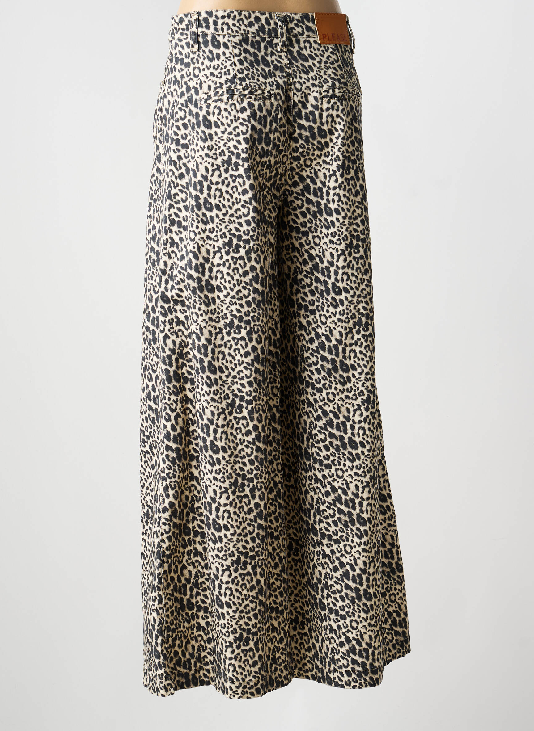 Pantalon large noir PLEASE femme