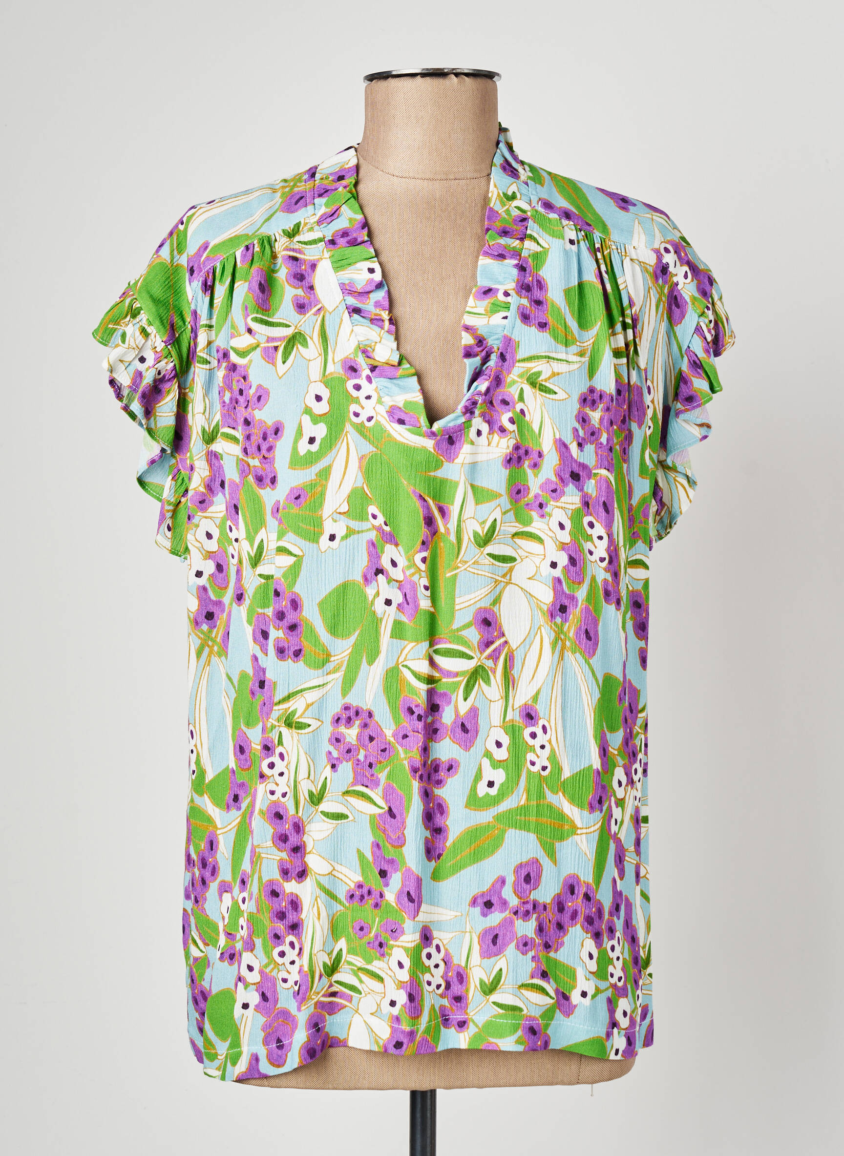 Top violet LA PETITE FRANCAISE femme