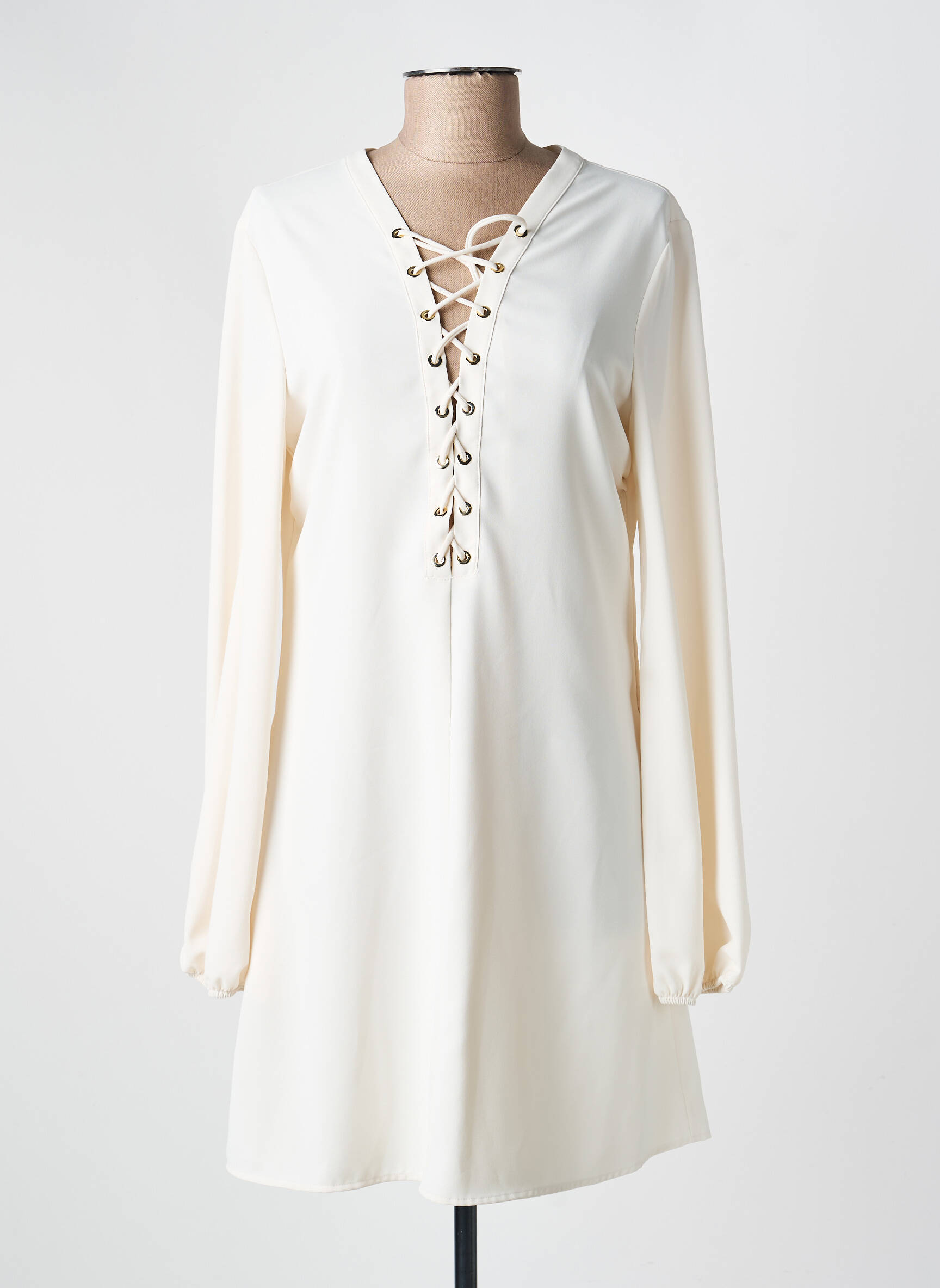 Robe courte blanc PINKO femme