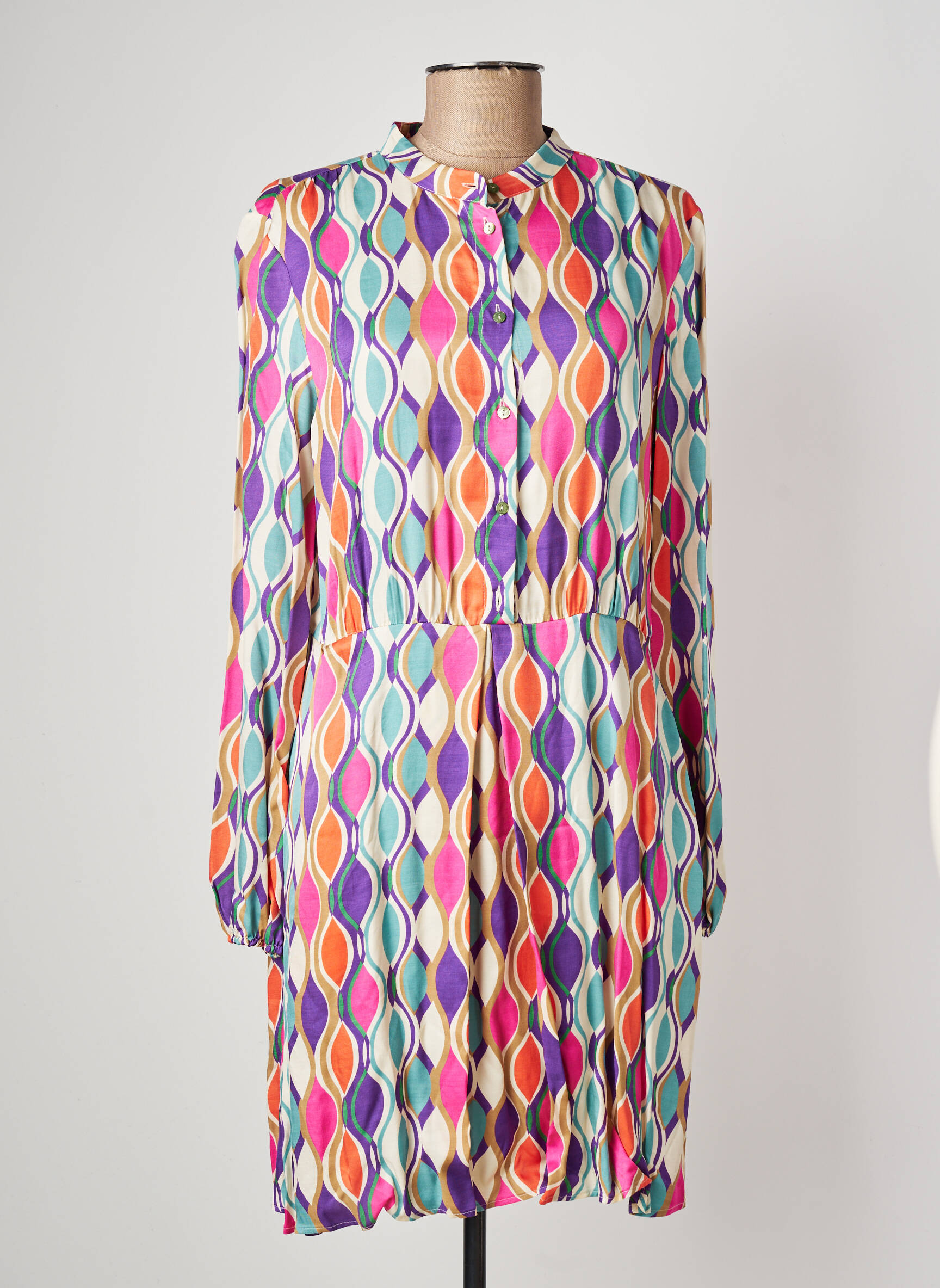 Robe courte violet PENNYBLACK femme