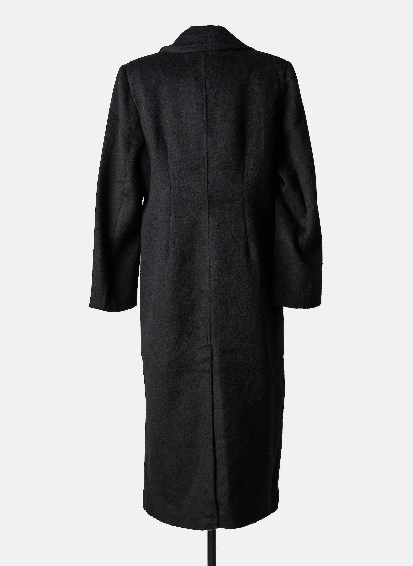 Manteau long noir GINA TRICOT femme