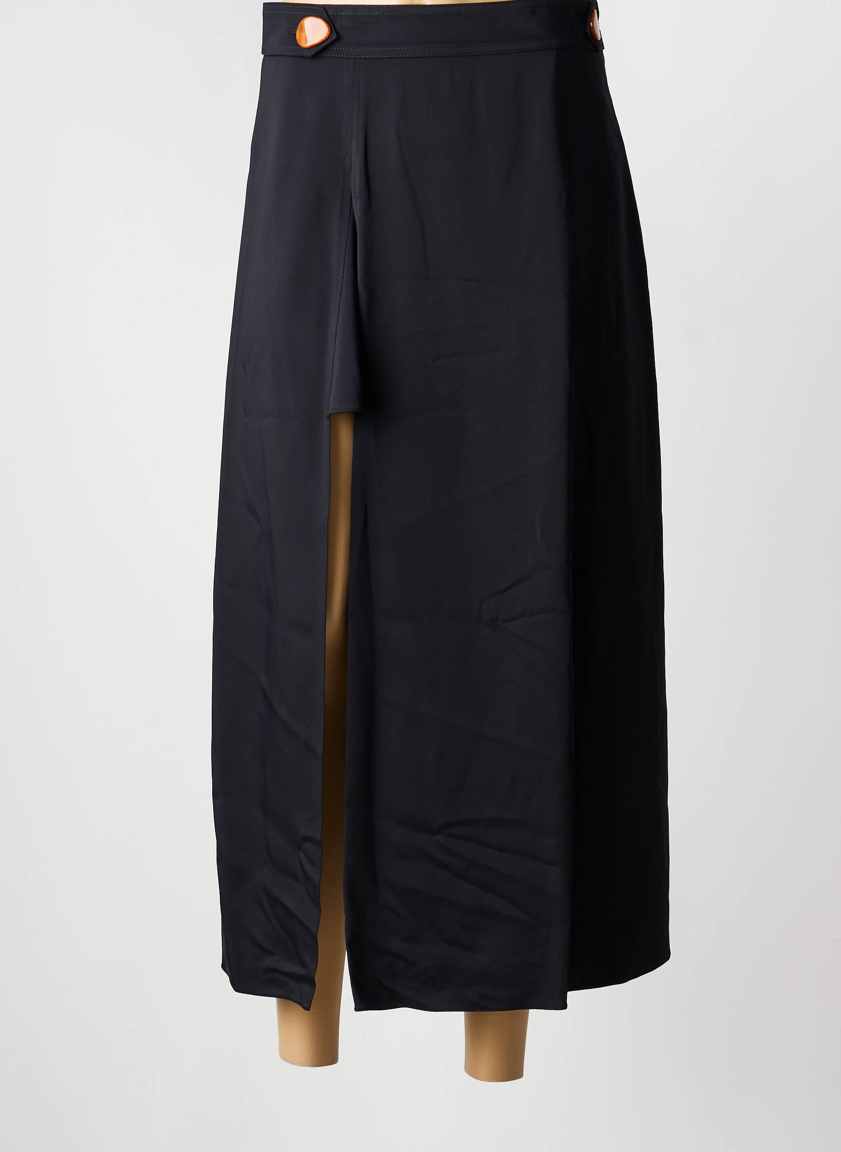 Jupe longue noir SONIA RYKIEL femme