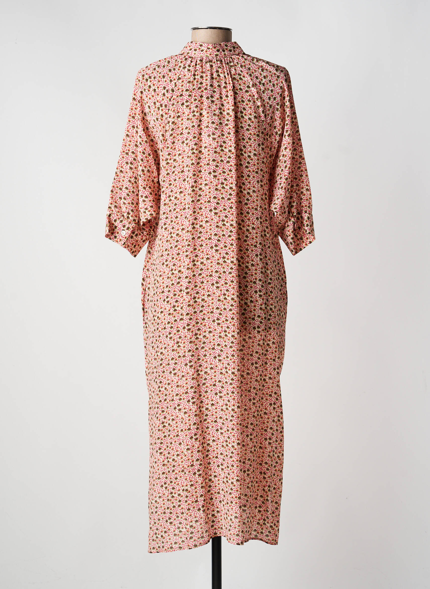 Robe longue rose PAUL & JOE femme