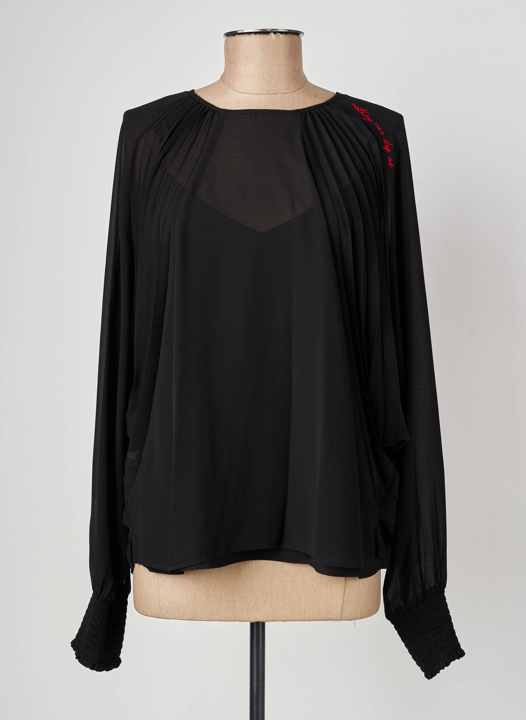 Top noir TWINSET femme