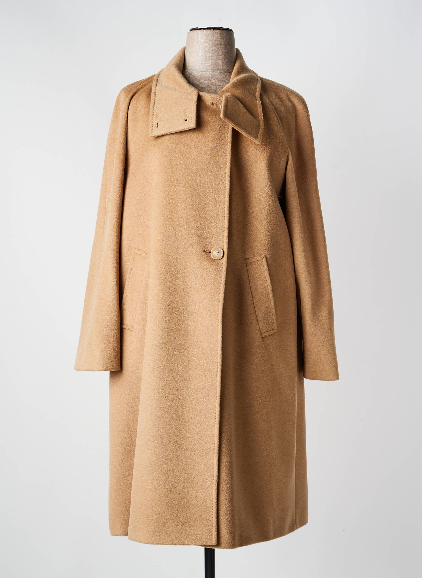 Manteau long blanc PERSONA BY MARINA RINALDI femme