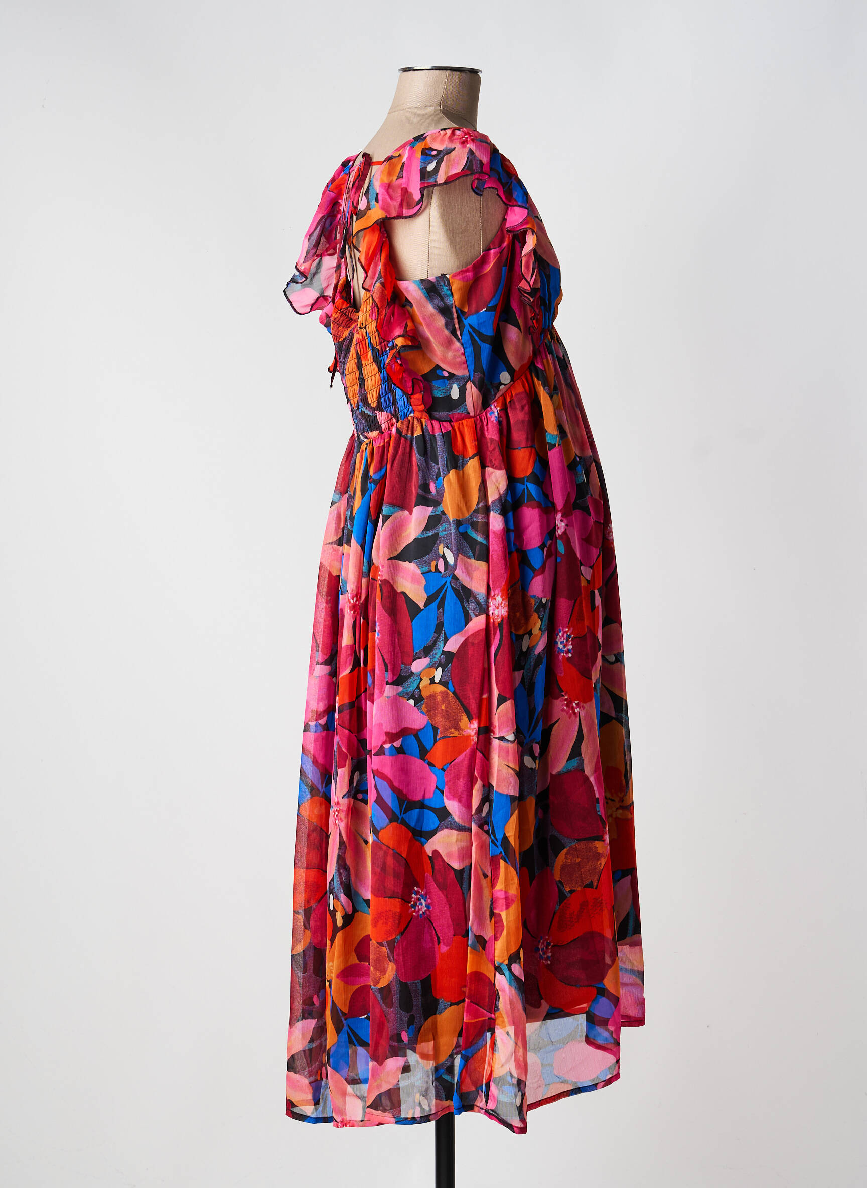 Robe courte multicolore MAMA LICIOUS femme