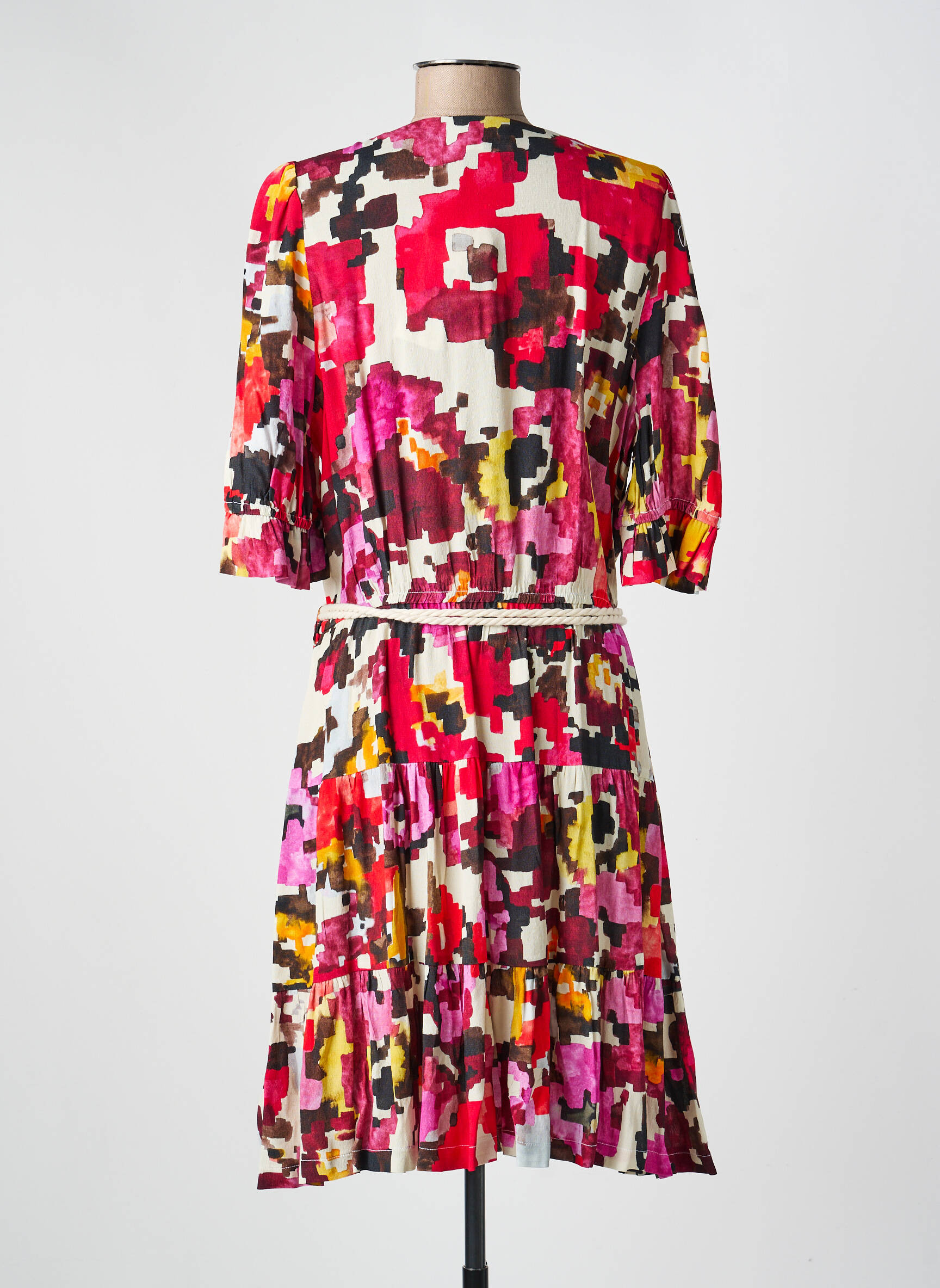 Robe longue multicolore LA PETITE FRANCAISE femme