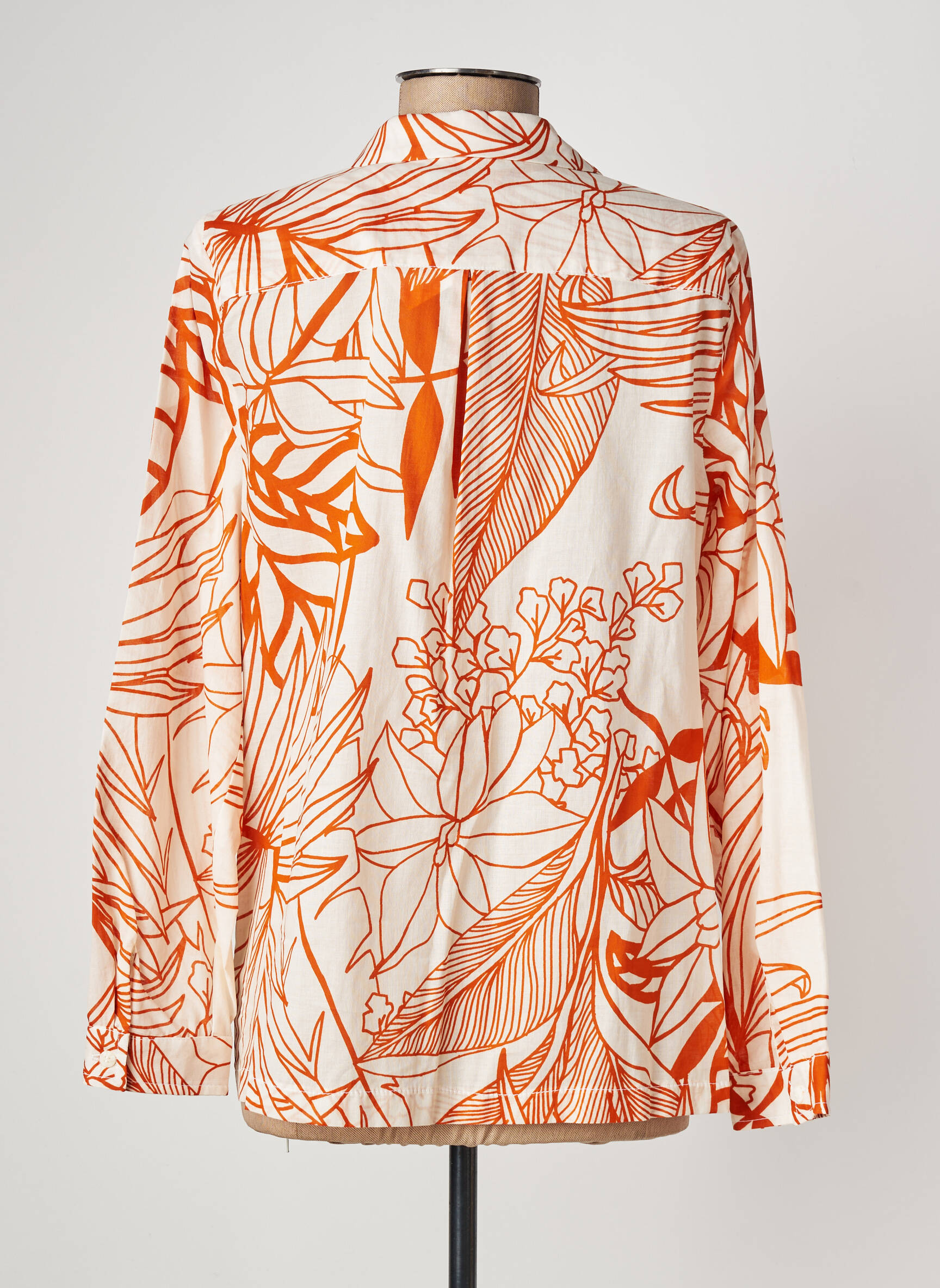 Chemisier orange LA PETITE FRANCAISE femme