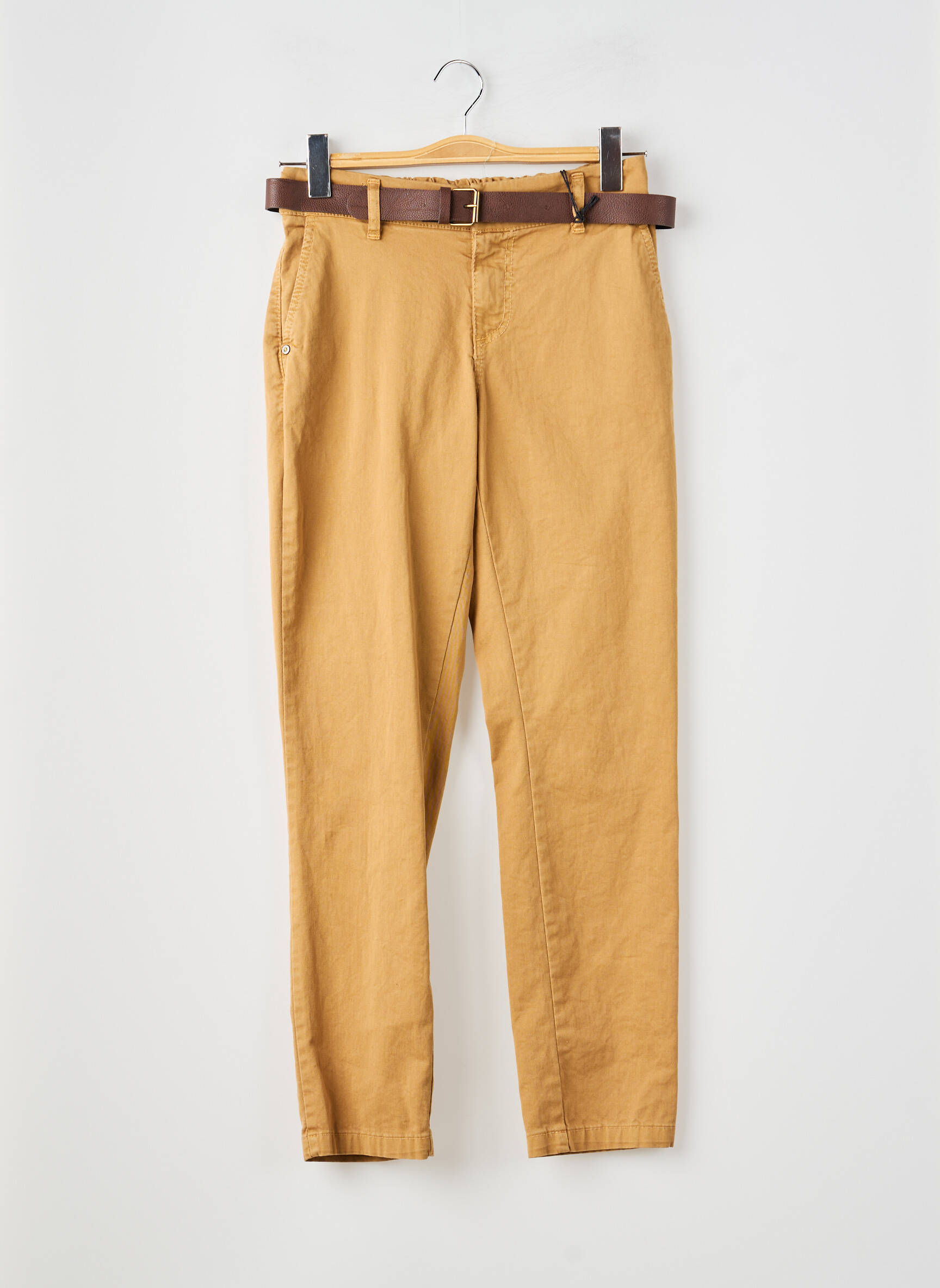 Pantalon slim marron PLEASE femme