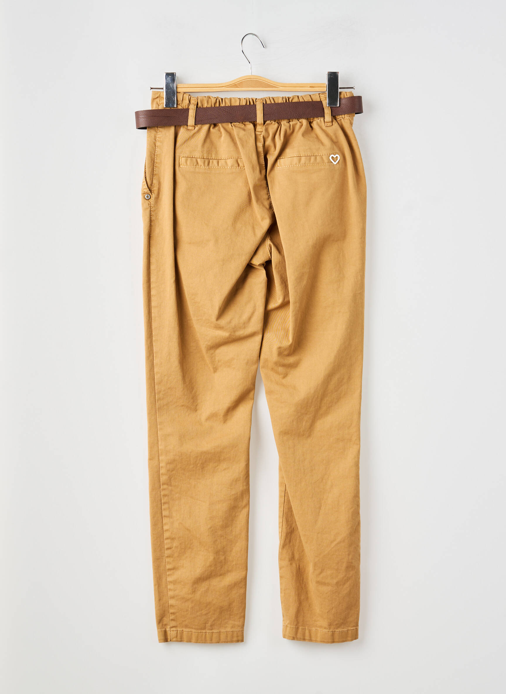 Pantalon slim marron PLEASE femme