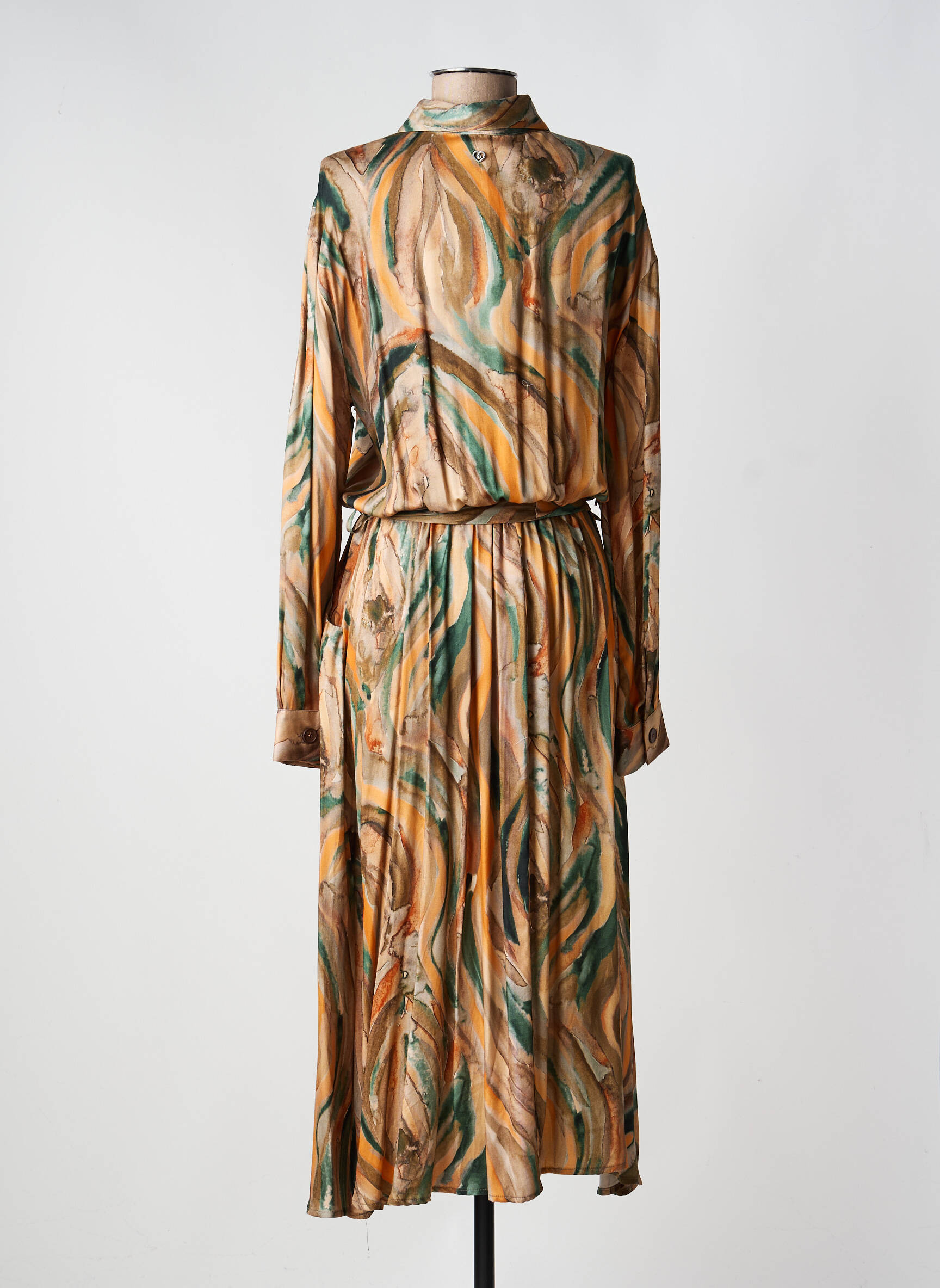 Robe longue multicolore PLEASE femme