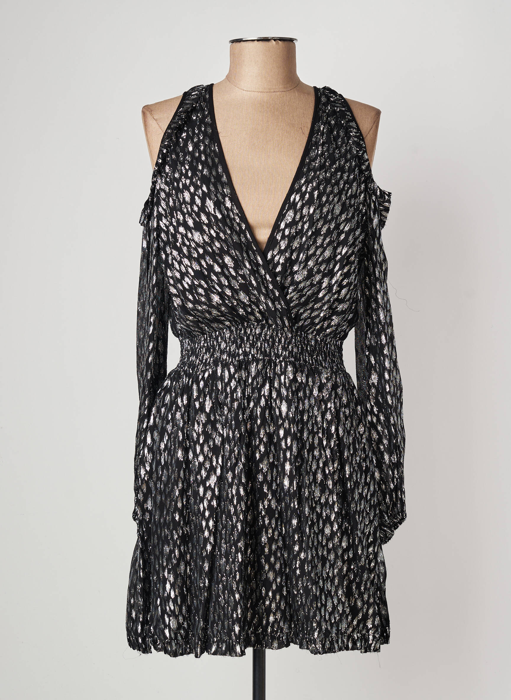 Robe courte gris THE KOOPLES femme
