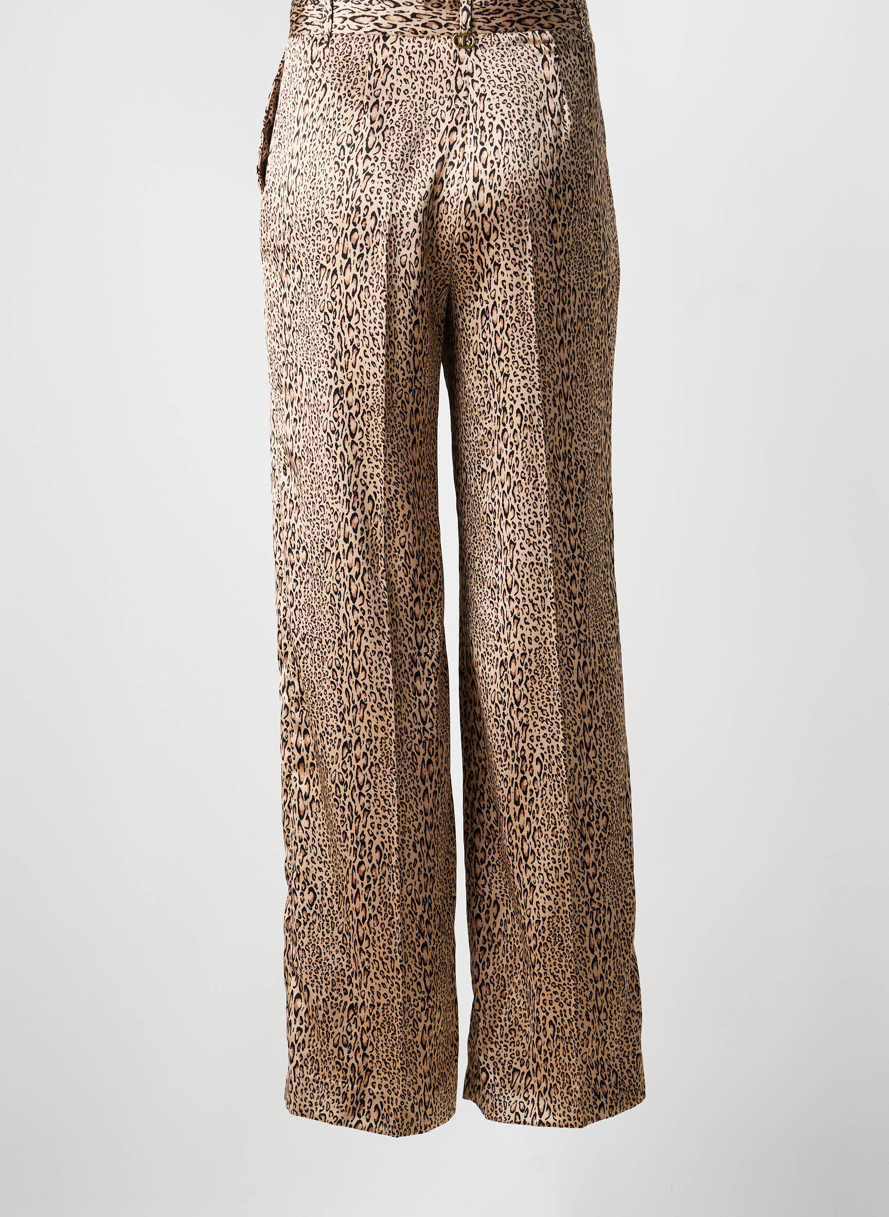 Pantalon chino marron TWINSET femme