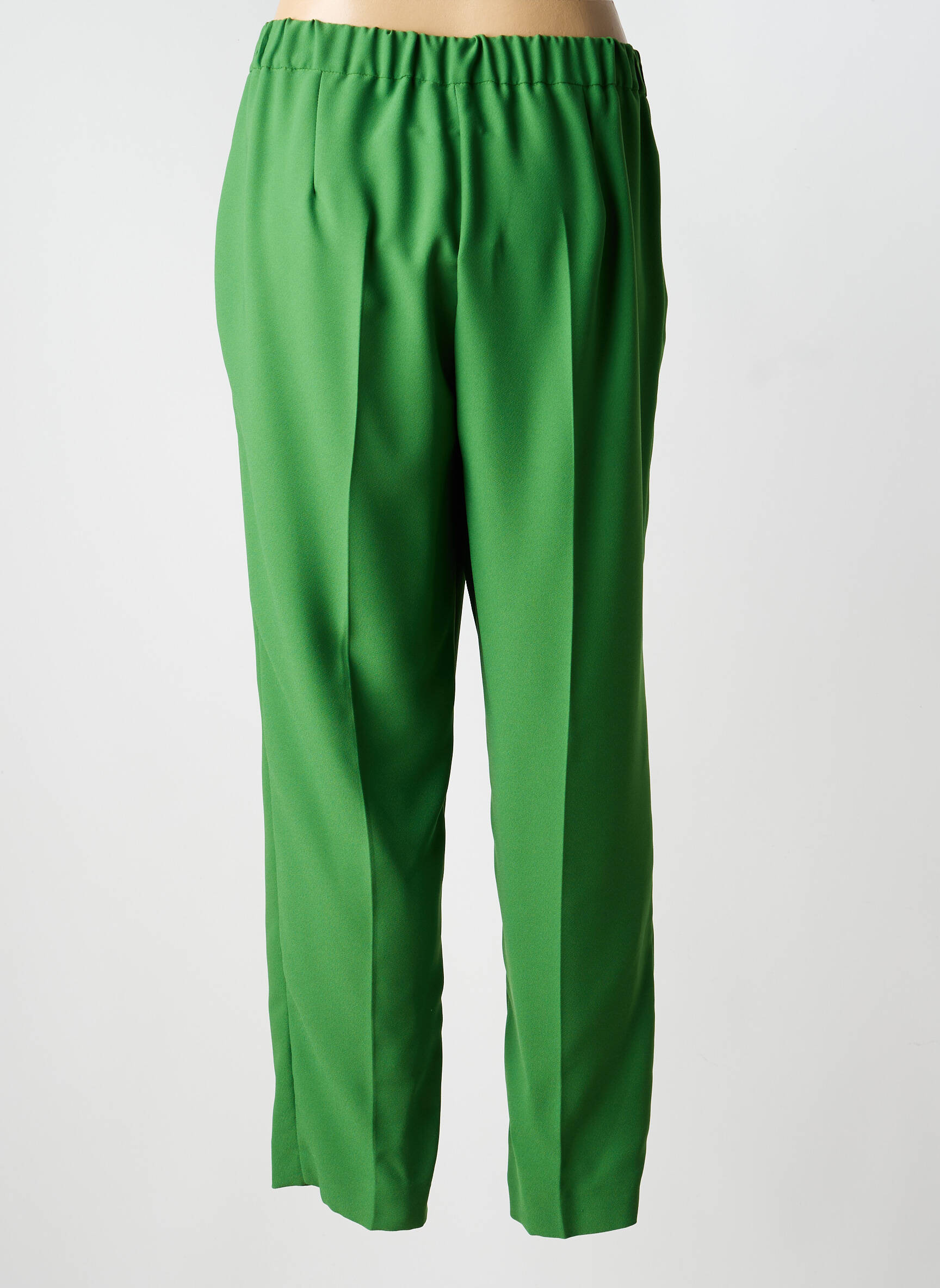Pantalon droit vert PERSONA BY MARINA RINALDI femme