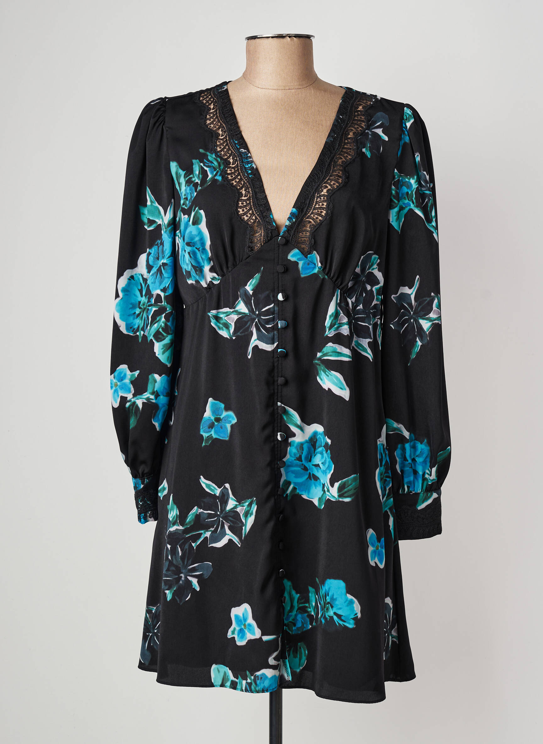 Robe courte bleu THE KOOPLES femme