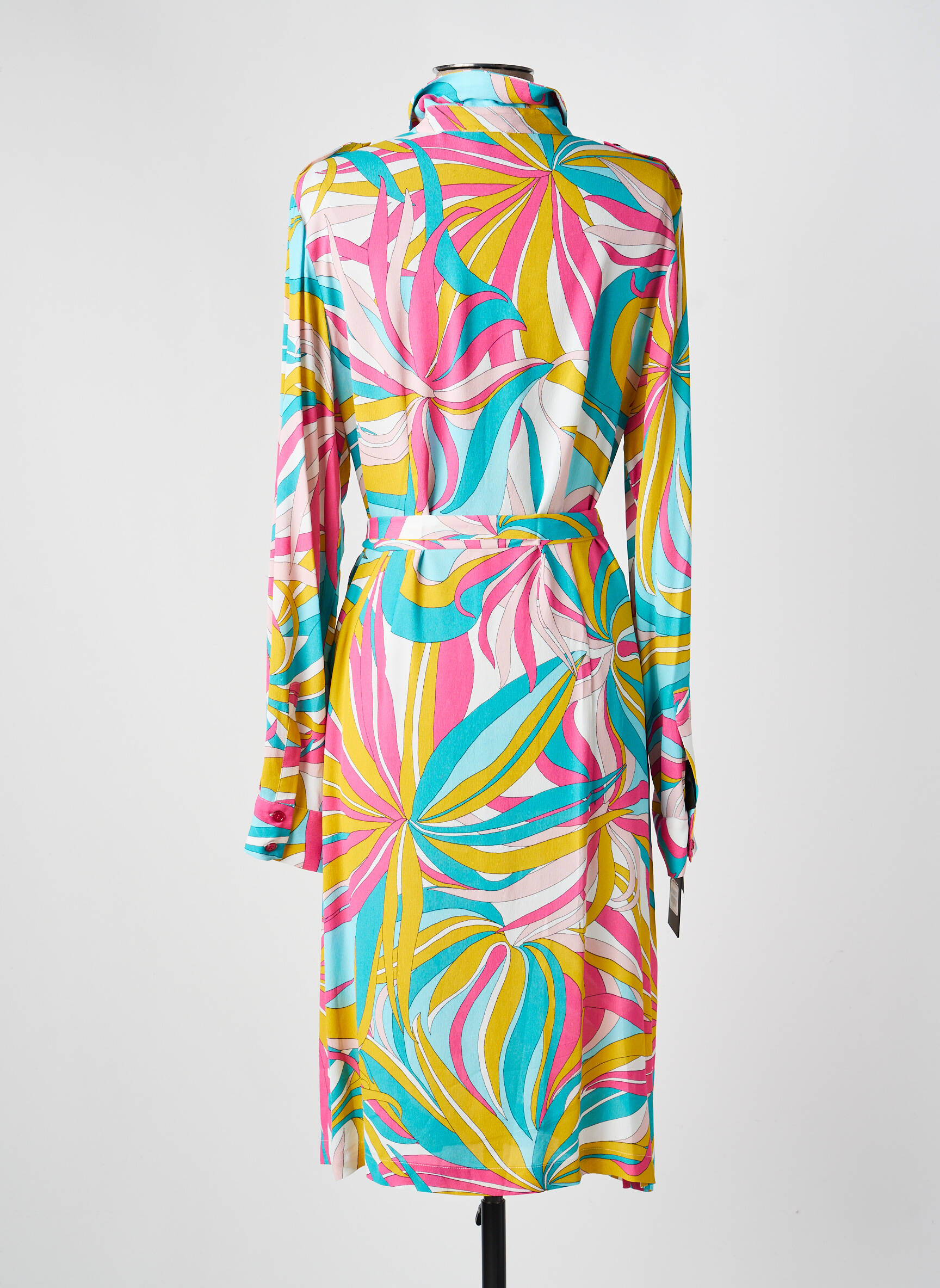 Robe mi-longue multicolore PINKO femme