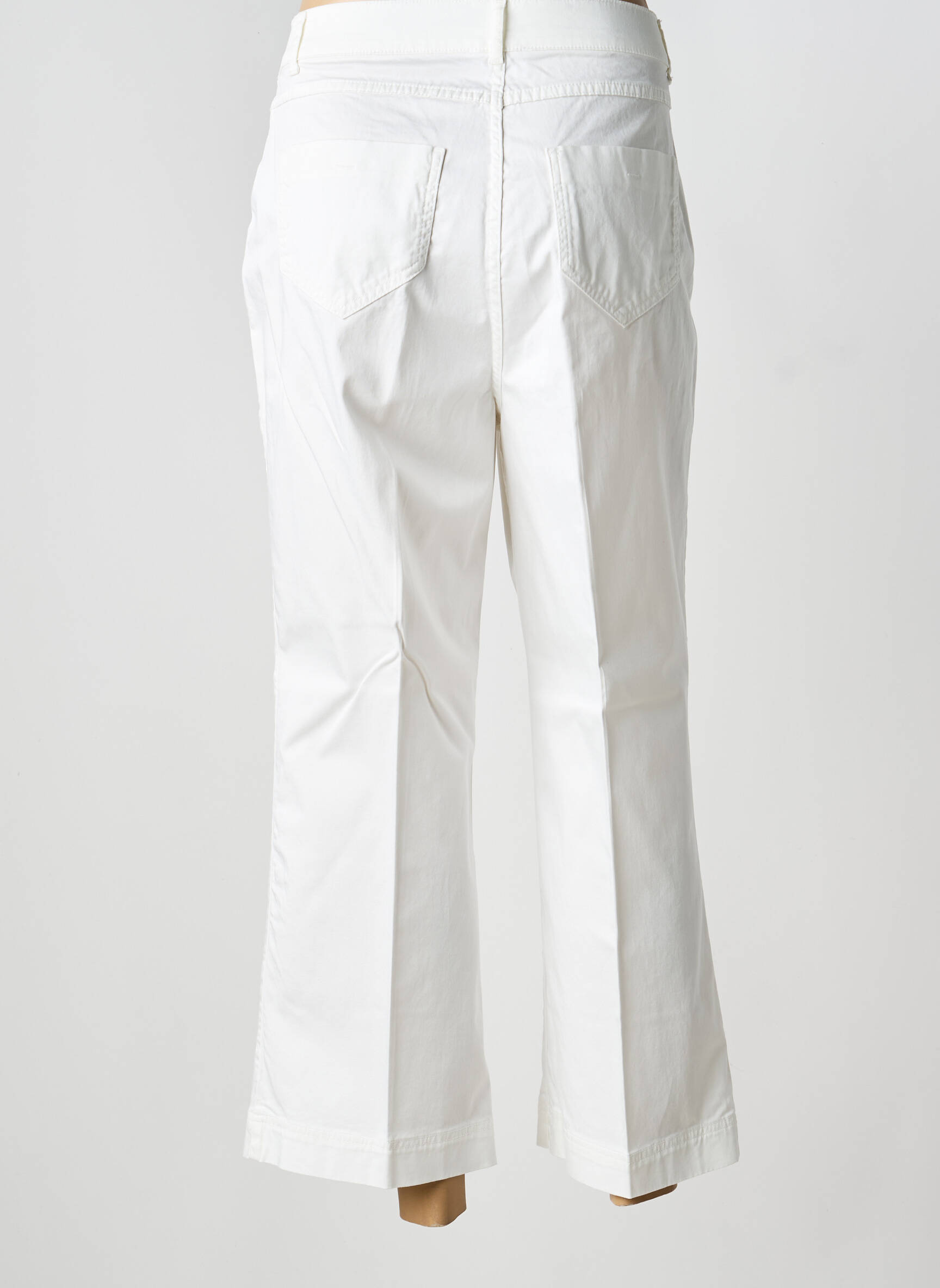 Pantalon droit blanc PERSONA BY MARINA RINALDI femme