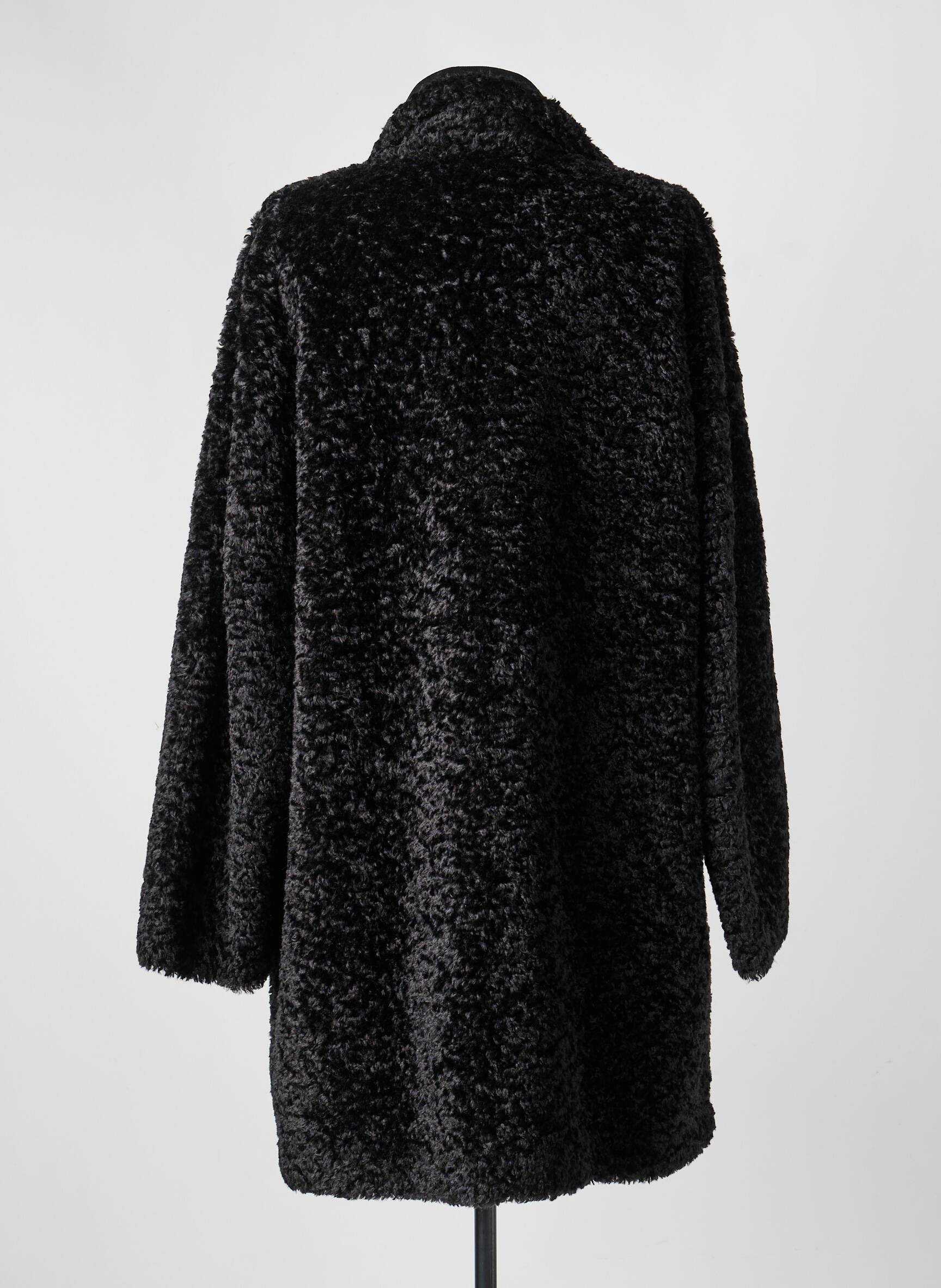 Manteau long noir PERSONA BY MARINA RINALDI femme