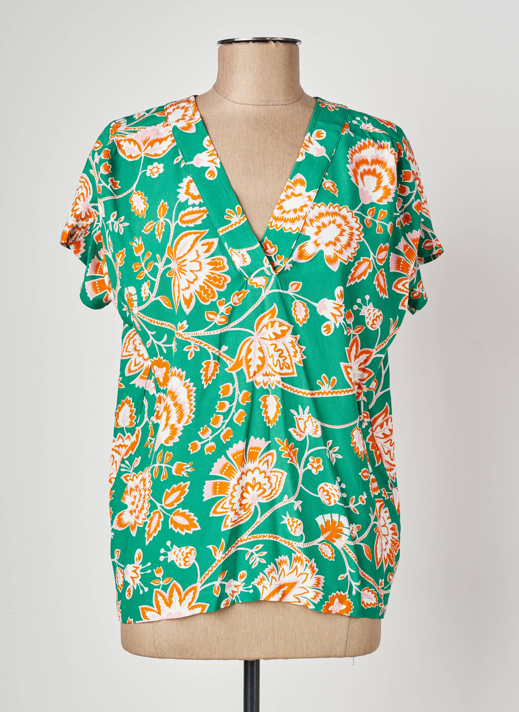 Top vert LA PETITE FRANCAISE femme