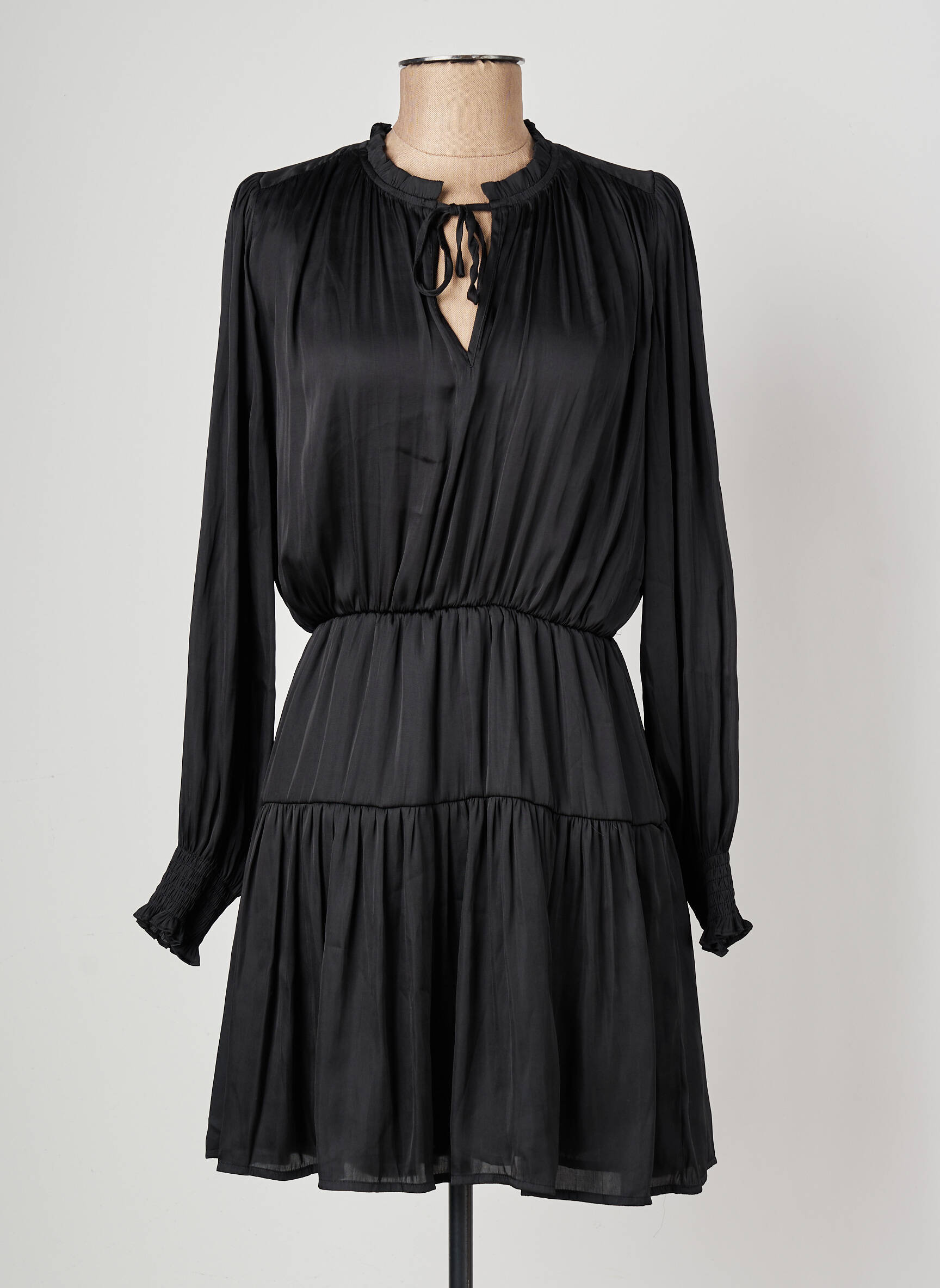 Robe courte noir GRACE & MILA femme