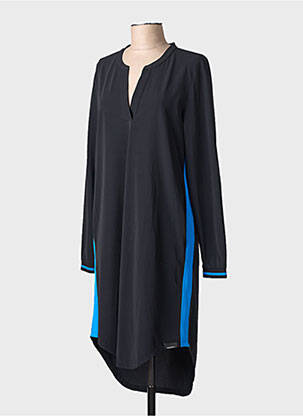 Robe mi-longue noir PENN & INK N.Y femme