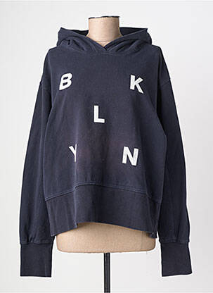 Sweat-shirt à capuche  bleu PENN & INK N.Y femme