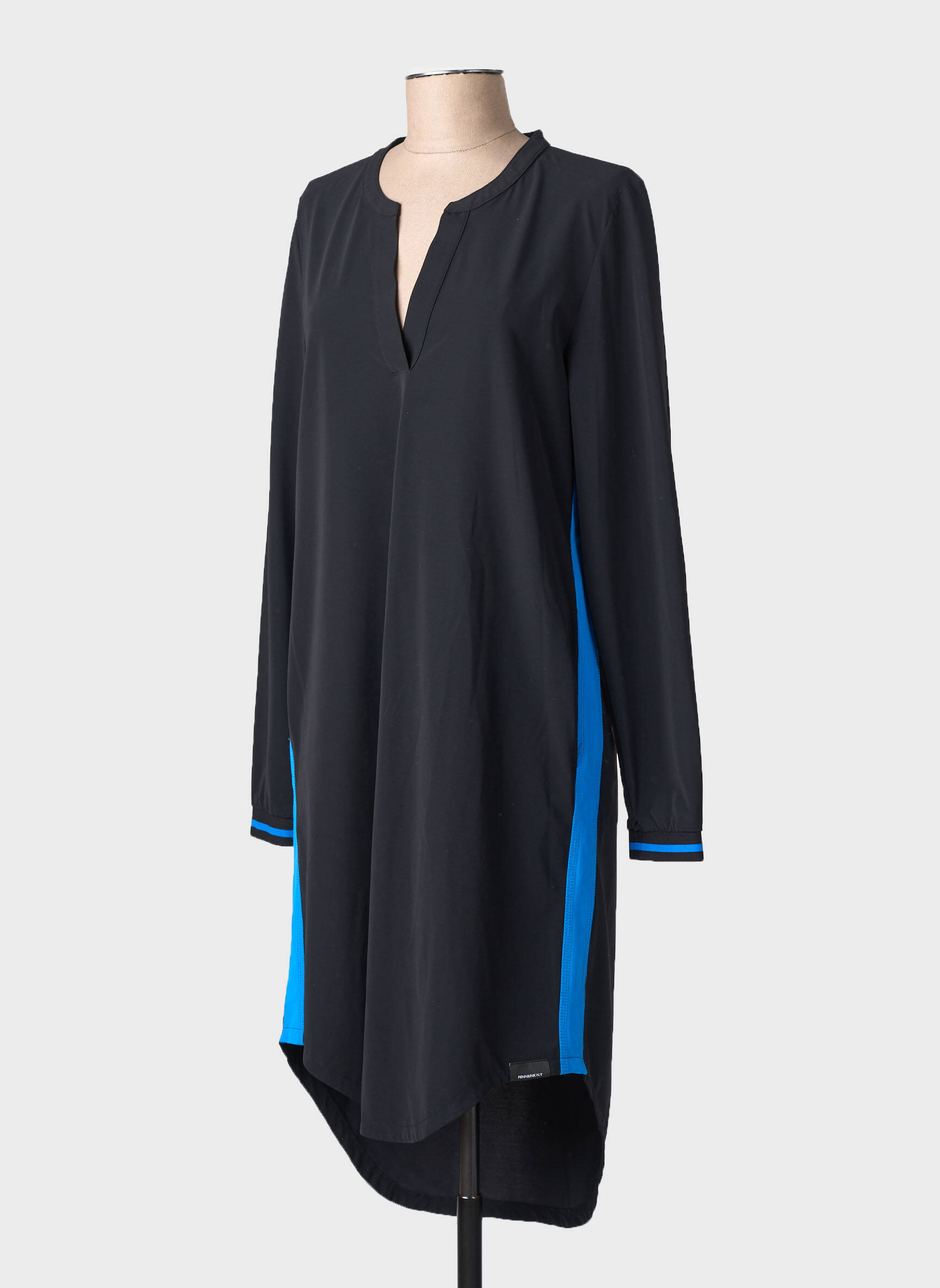 Robe mi-longue noir PENN & INK N.Y femme