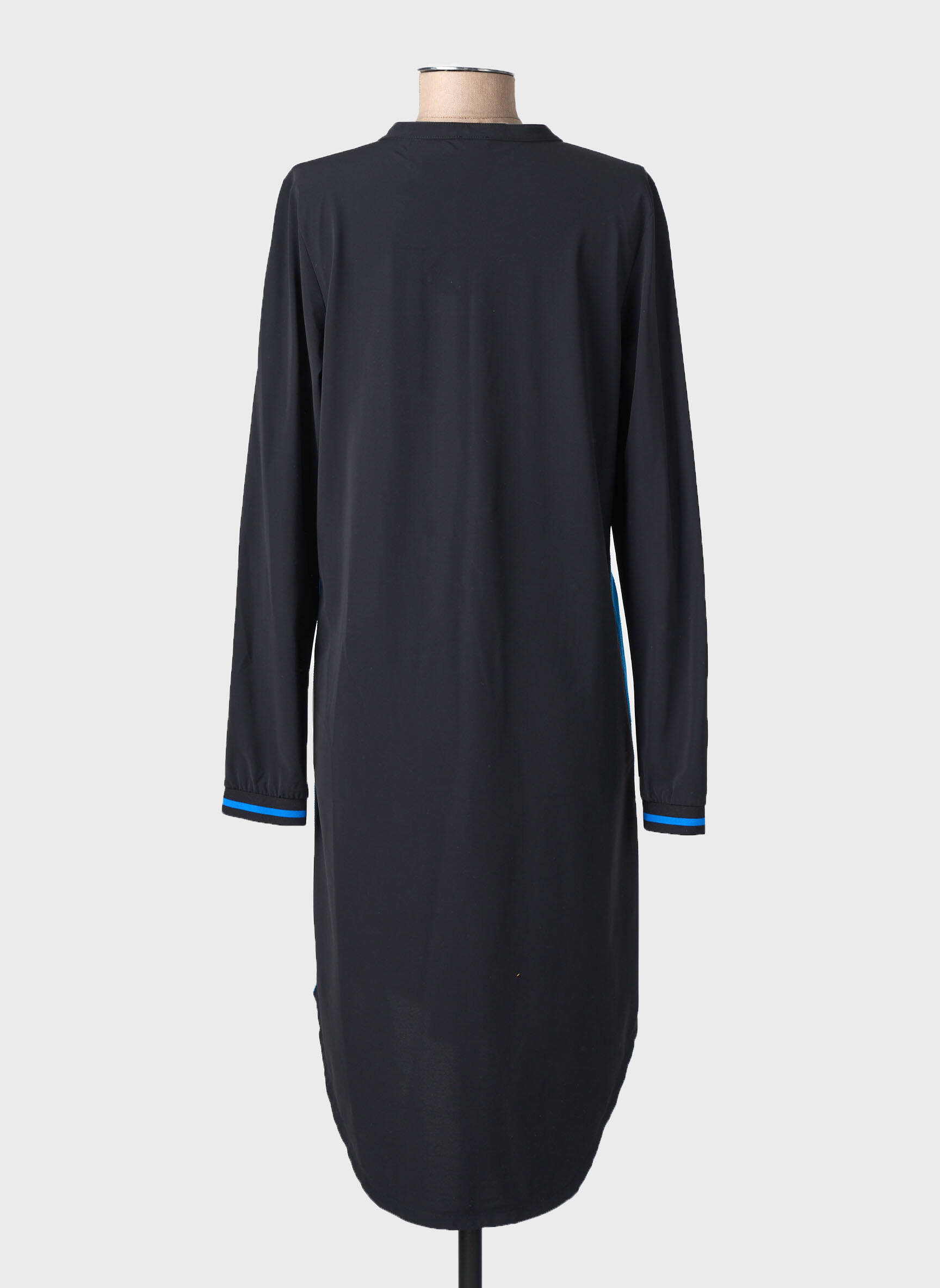 Robe mi-longue noir PENN & INK N.Y femme
