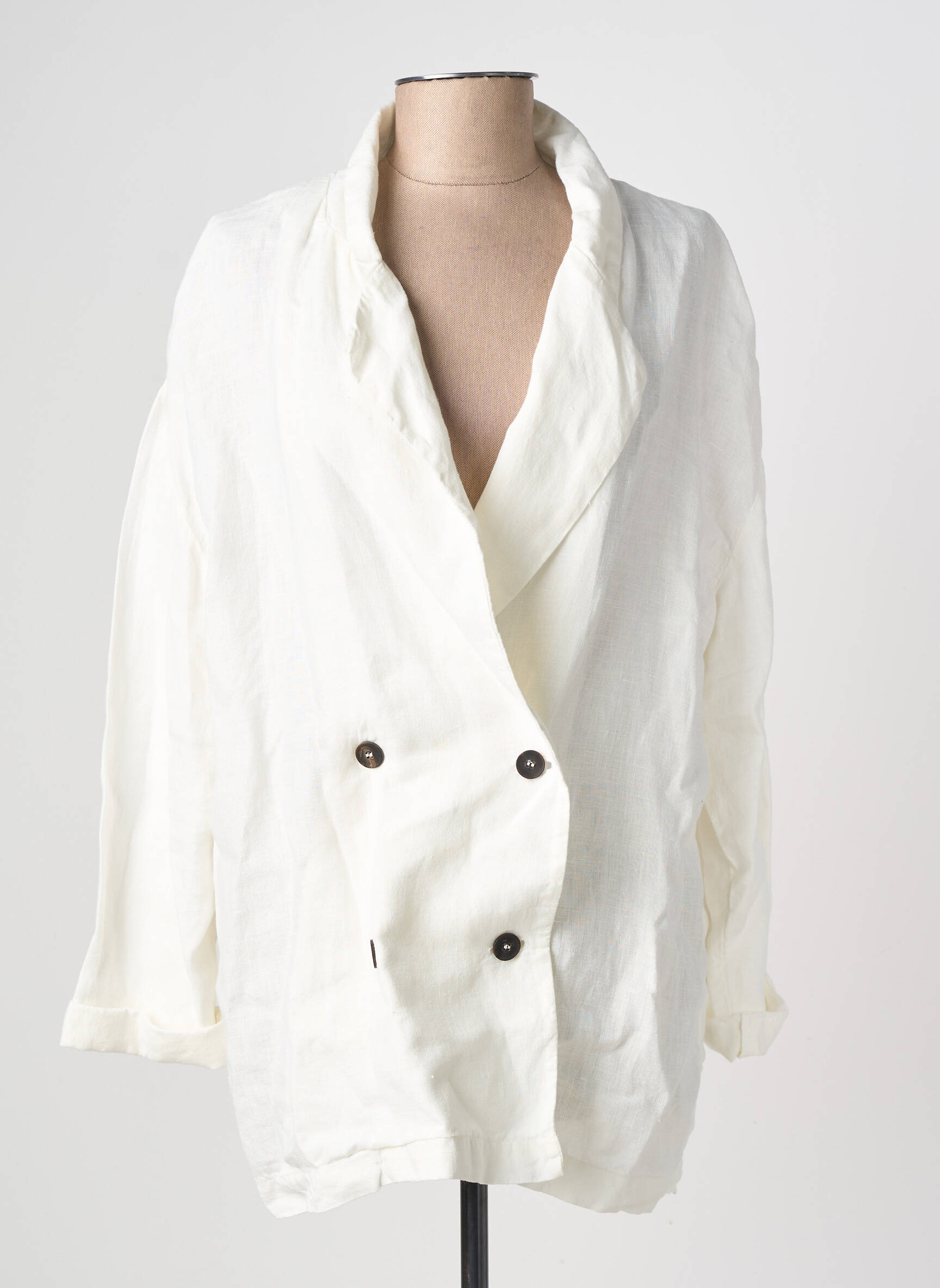 Veste casual blanc PENN & INK N.Y femme