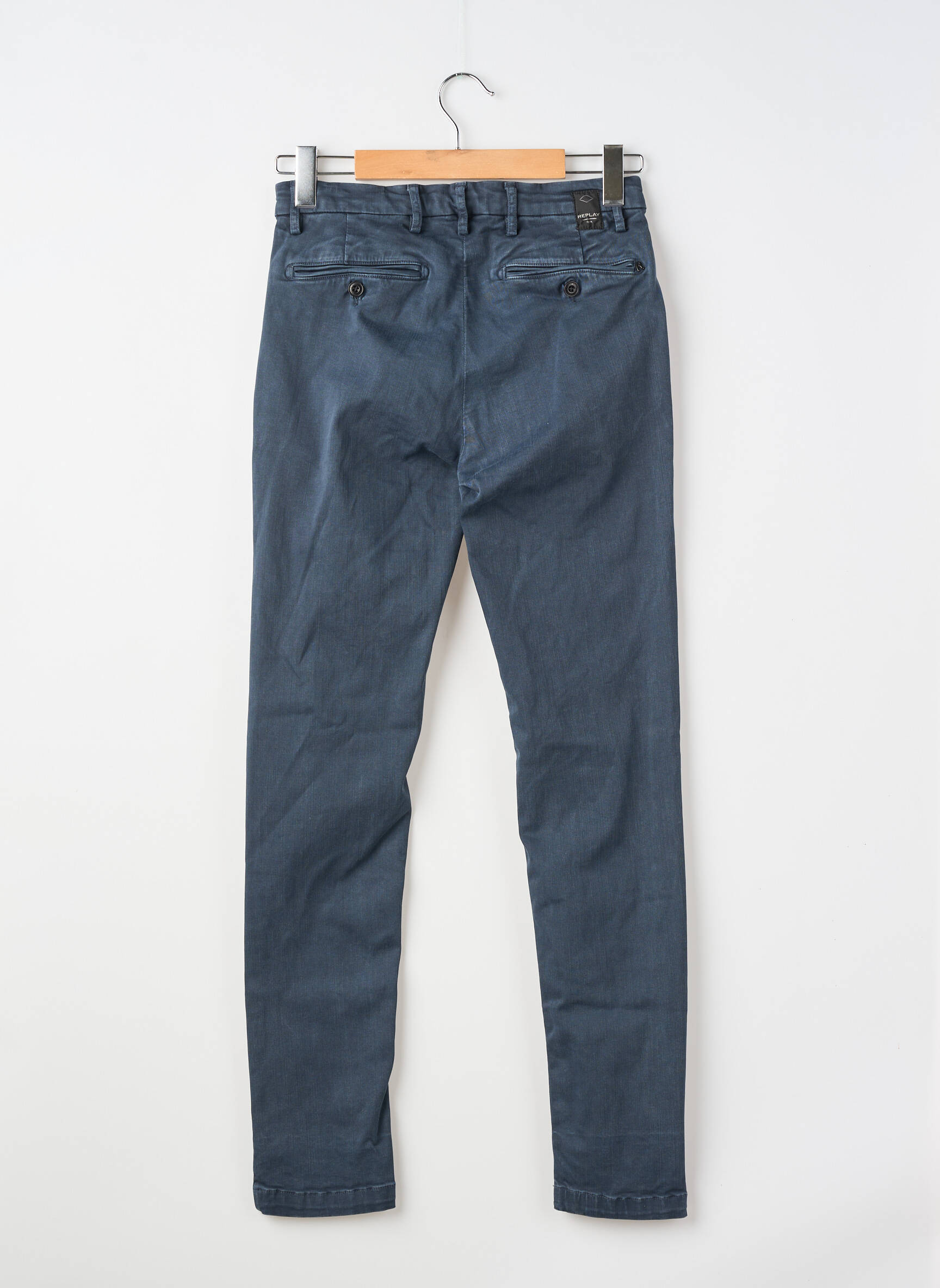 Pantalon chino bleu REPLAY homme
