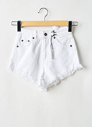 Short blanc SUBDUED femme