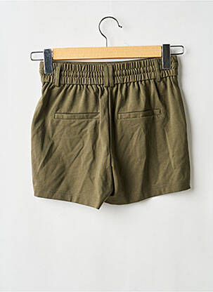 Short coupe droite vert ONLY femme