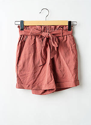Short coupe droite marron JACQUELINE DE YONG femme