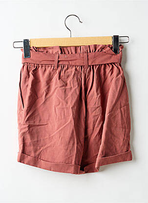 Short coupe droite marron JACQUELINE DE YONG femme