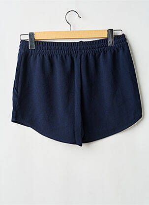 Short coupe droite bleu ONLY femme