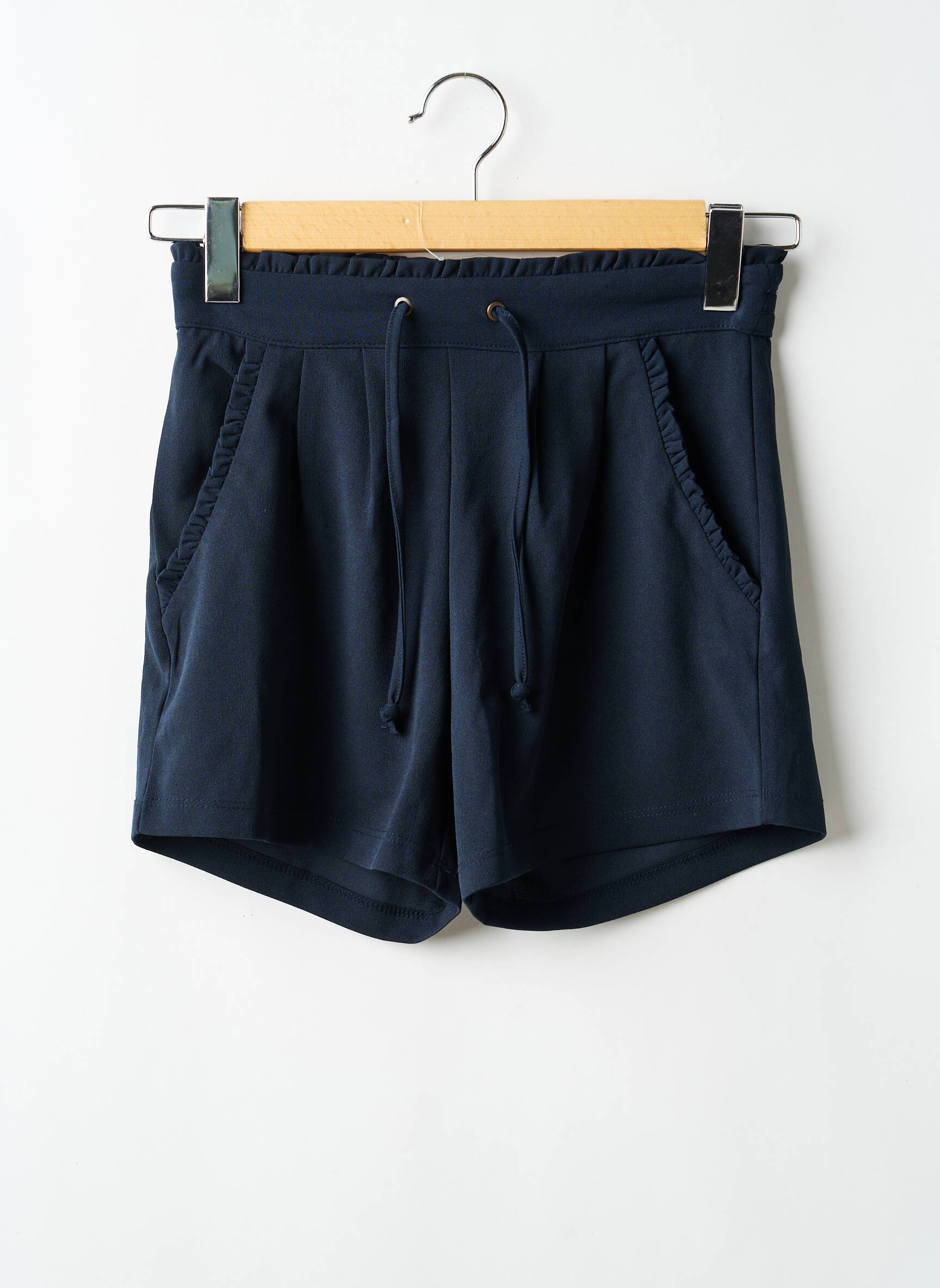 Short bleu JACQUELINE DE YONG femme