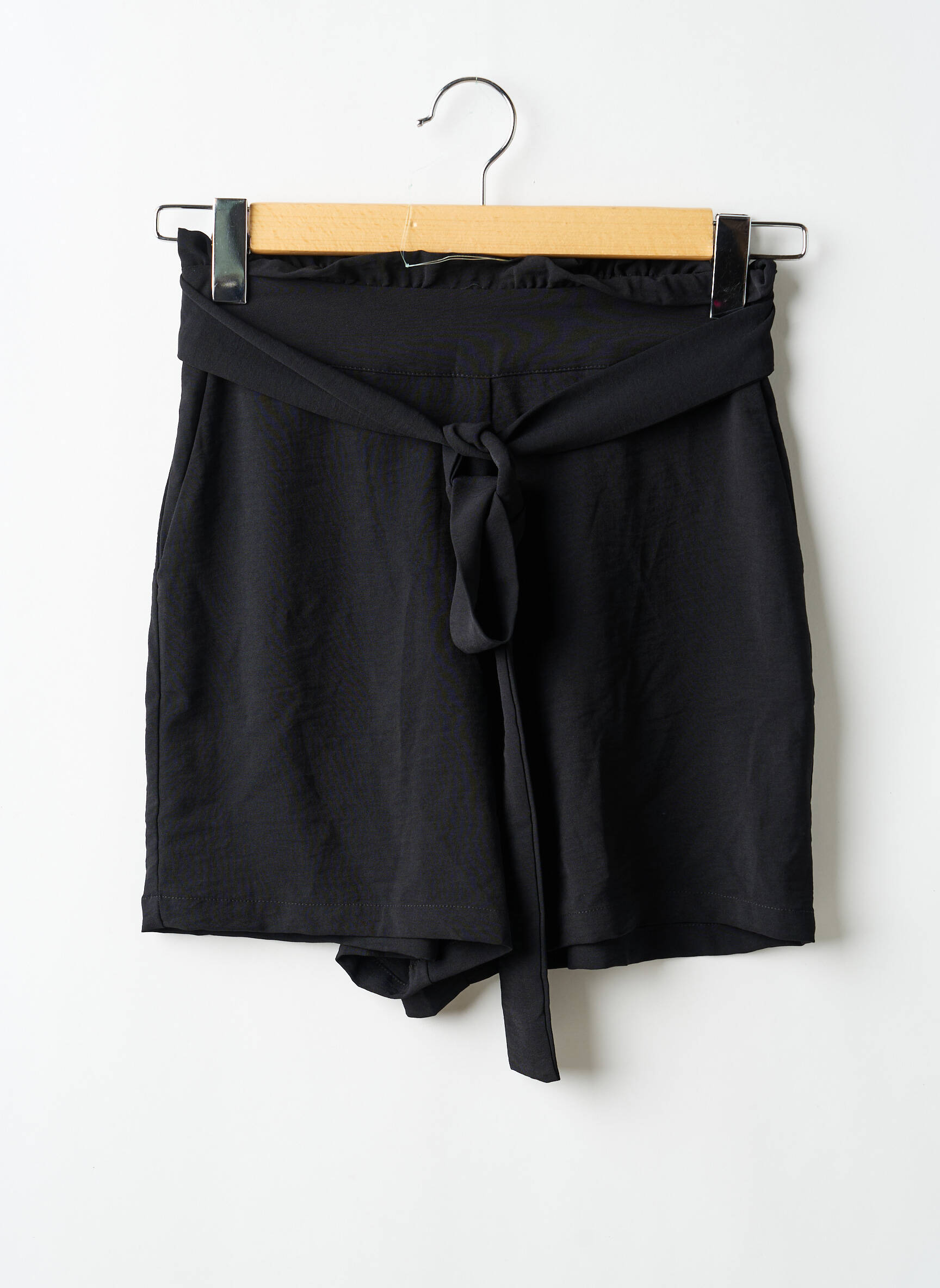 Short taille haute taille haute noir VILA femme