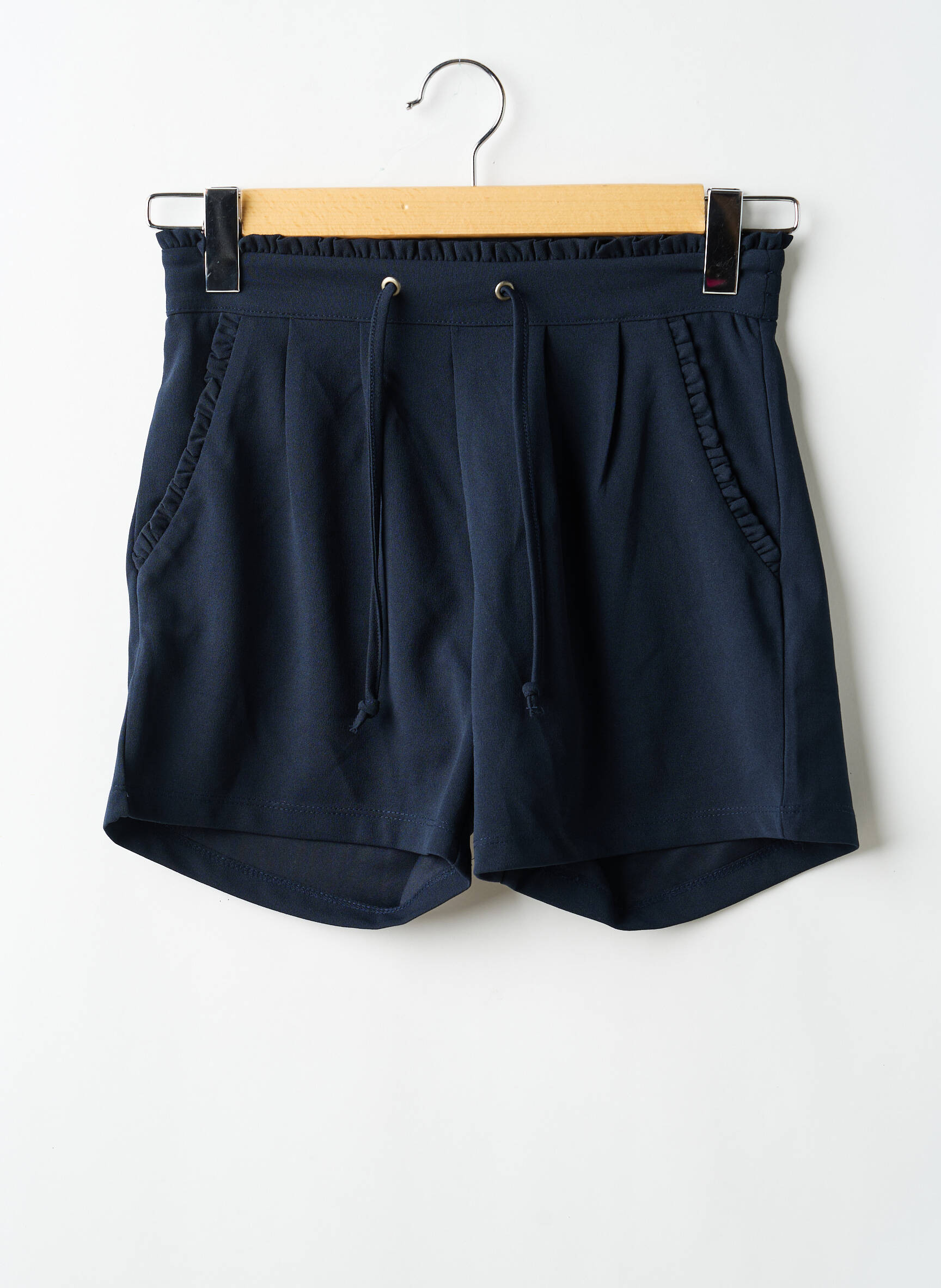 Short bleu JACQUELINE DE YONG femme